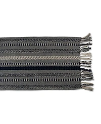 Design Imports Braided Stripe Table Runner 15" x 108"