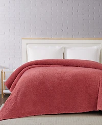 Brooklyn Loom Marshmallow Sherpa Blanket, King