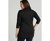 Kiyonna Plus Size Sunset Stroll Cardigan