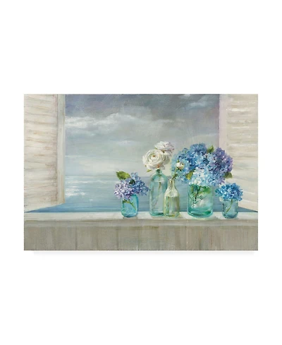 Danhui Nai A Beautiful Day at the Beach Canvas Art - 36.5" x 48"