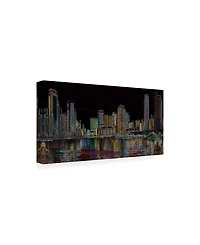 Ellicia Amando Boston Glowing Canvas Art - 36.5" x 48"