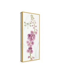 Lisa Audit Rainbow Seeds Flowers Vii Dragonfly Canvas Art - 15" x 20"
