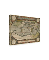 Vision Studio Antique World Map Canvas Art - 20" x 25"