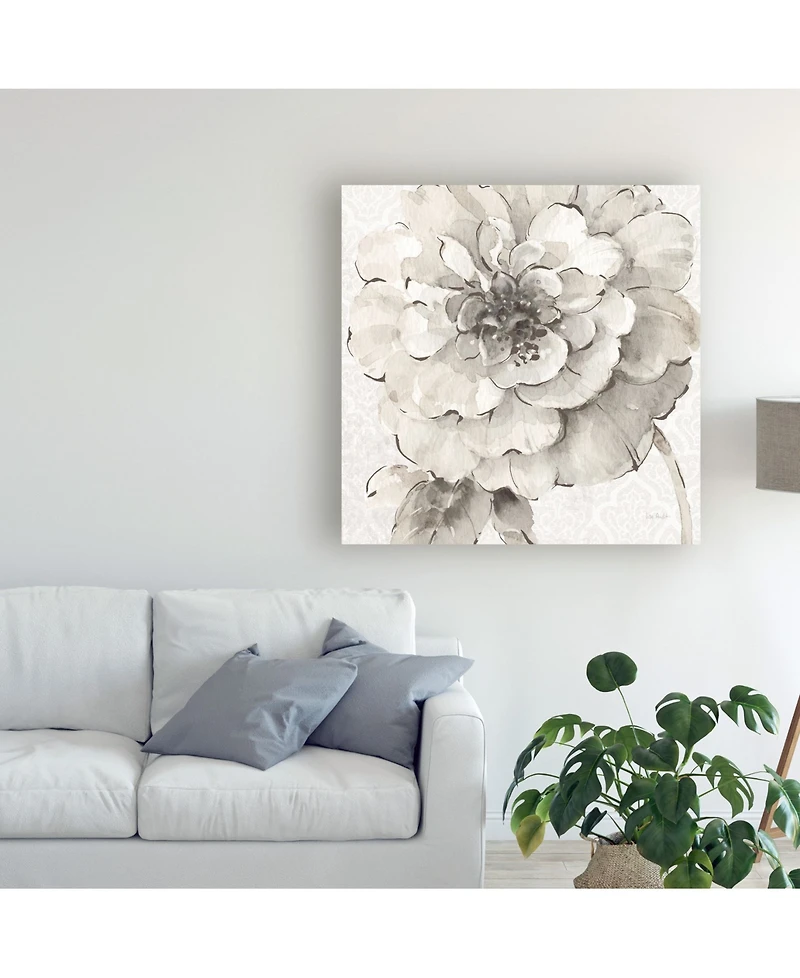 Lisa Audit Indigold Vii Gray Canvas Art - 20" x 25"