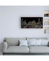 Ellicia Amando Boston Glowing Canvas Art - 36.5" x 48"