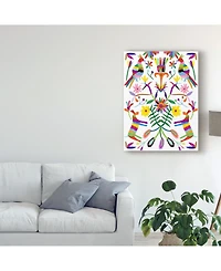 Melissa Wang Modern Otomi I Canvas Art - 15" x 20"