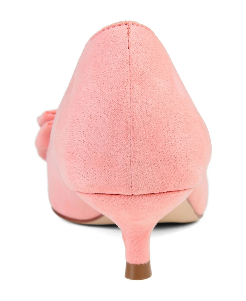 Journee Collection Women's Orana Bow Heels