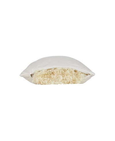 Sleep & Beyond Mywoolly Natural Adjustable and Washable Wool Pillow