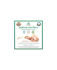 Sleep & Beyond Mywoolly Natural Adjustable and Washable Side Wool Pillow