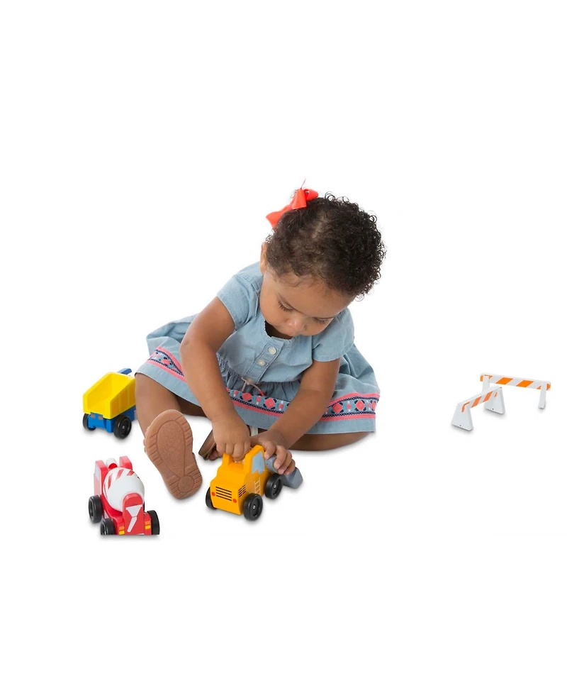 Melissa and Doug Construction Vehicle Set
