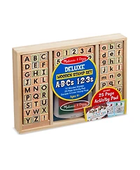 Melissa and Doug Wooden Abc Activity Stamp Set