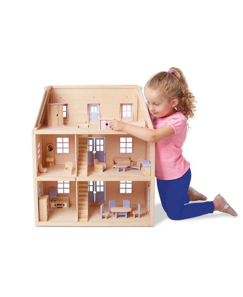 Melissa and Doug Multi-Level Dollhouse