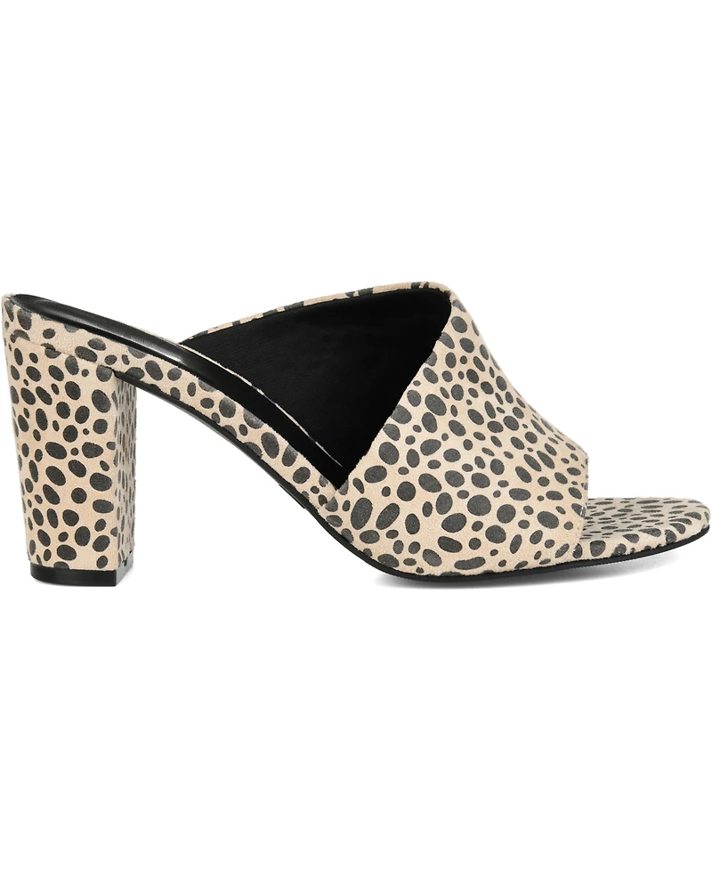 Journee Collection Women's Allea Block Heel Dress Sandals