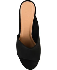 Journee Collection Women's Allea Block Heel Dress Sandals