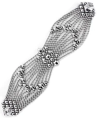 Sg Liquid Metal B Silver Mesh Bracelet in 7", 7 1/2" or 8"