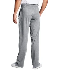 Champion Men's Jersey Open-Bottom Pants