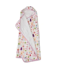 Little Unicorn Toddler Cotton Muslin Hooded Towel