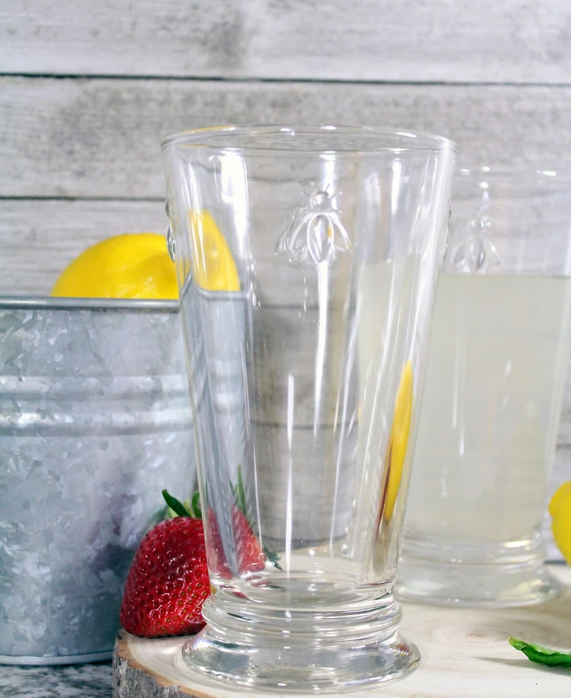 La Rochere Napoleon Bee 6-Pc. Large Highball Glasses