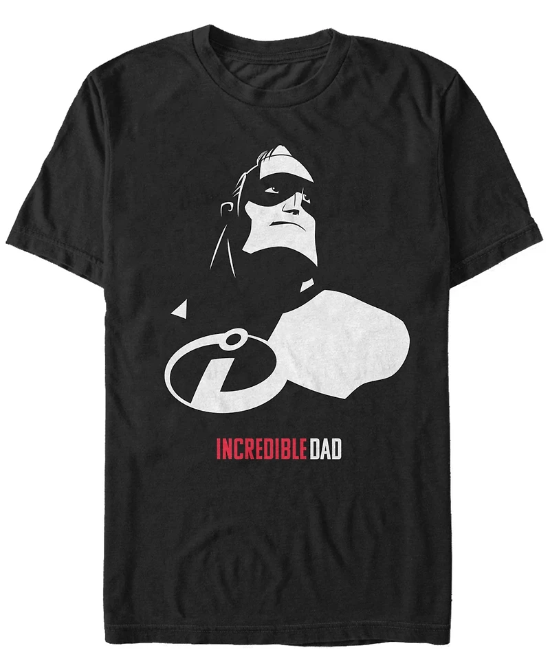 Disney Pixar Men's The Incredibles, Incredible Dad Silhouette