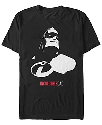 Disney Pixar Men's The Incredibles, Incredible Dad Silhouette