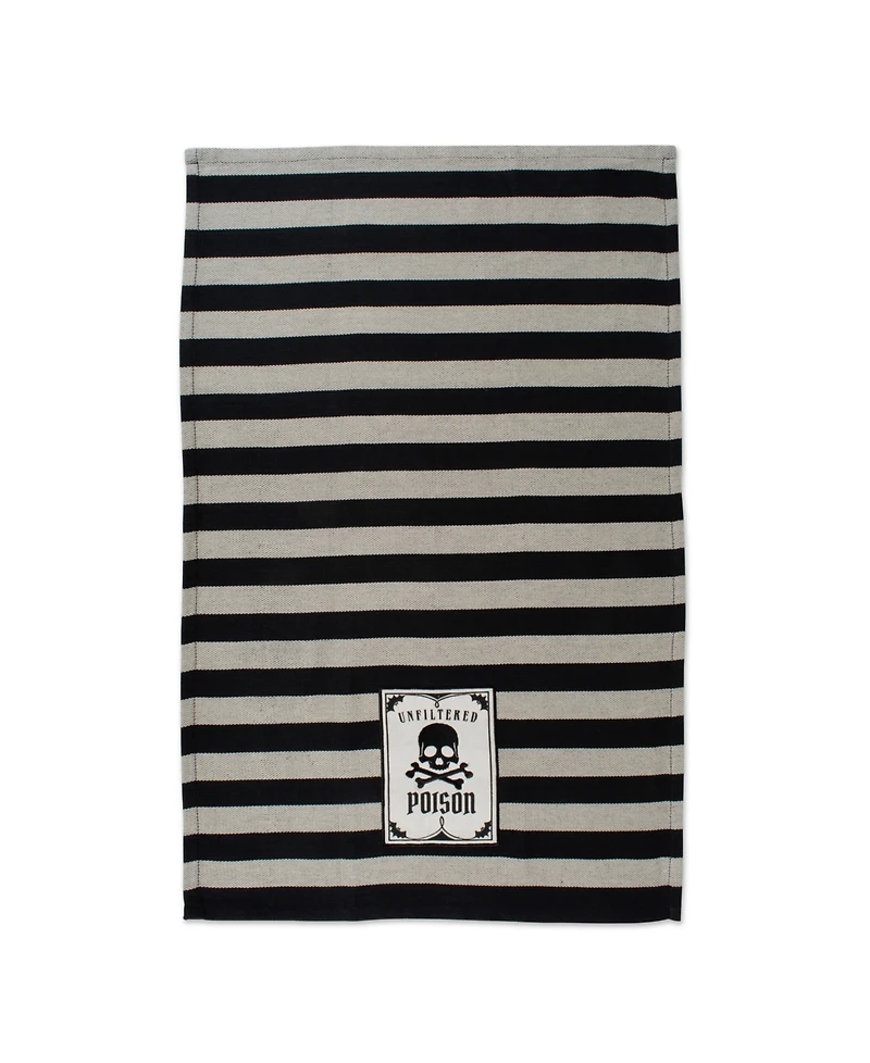 Design Imports Assorted Skeleton Embellished Dishtowel Set