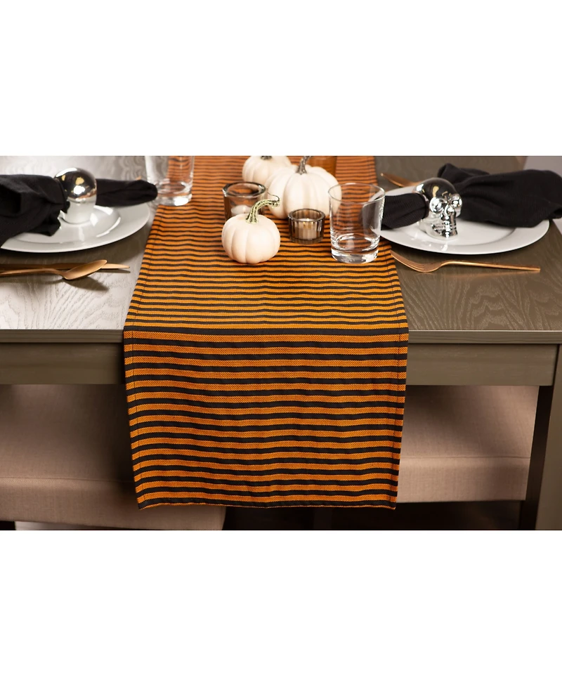 Design Imports Witchy Stripe Table Runner