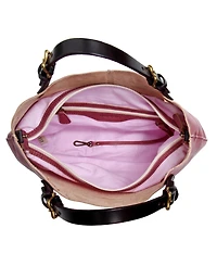 Old Trend Women's Genuine Leather Dip Dye Tote