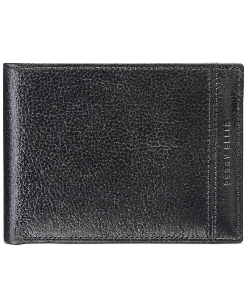 Men's Rfid Leather Wallet