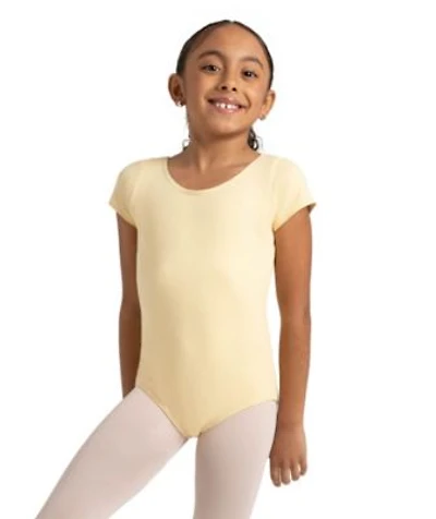 Capezio Girls Short Sleeve Leotard