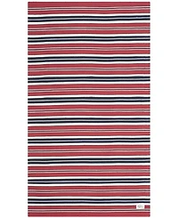 Lauren Ralph Lauren Leopold Stripe LRL2462E Red 8' X 10' Outdoor Area Rug