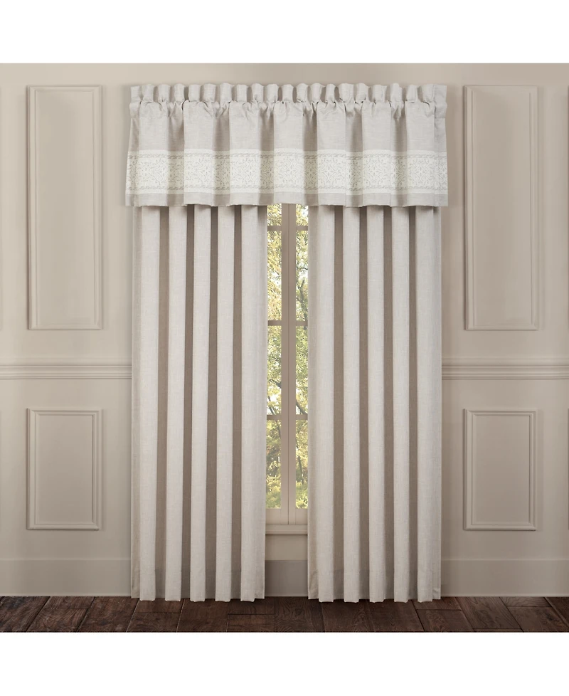 J Queen New York Lauralynn Straight Window Valance