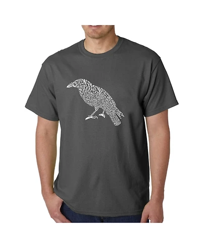 La Pop Art Men's Word T-Shirt - The Raven