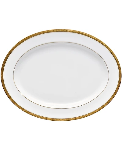 Noritake Charlotta Platinum Oval Platter