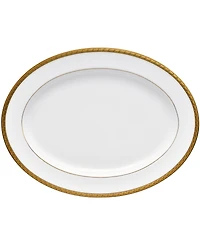 Noritake Charlotta Platinum Oval Platter