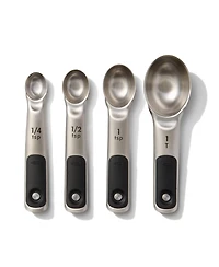 Oxo Good Grips Set of 4 Stainless Steel Magnetic Measuring Spoons