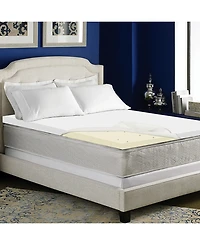 Payton 2" High Density Foam Mattress Topper with Cover
