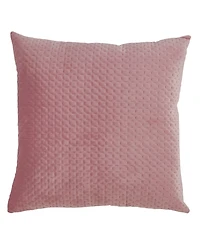 Saro Lifestyle Pinsonic Velvet Decorative Pillow, 18" x 18"