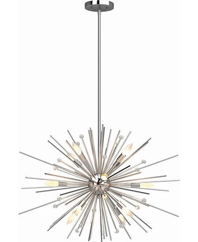 Volume Lighting Alice 12-Light Down Rod Chandelier