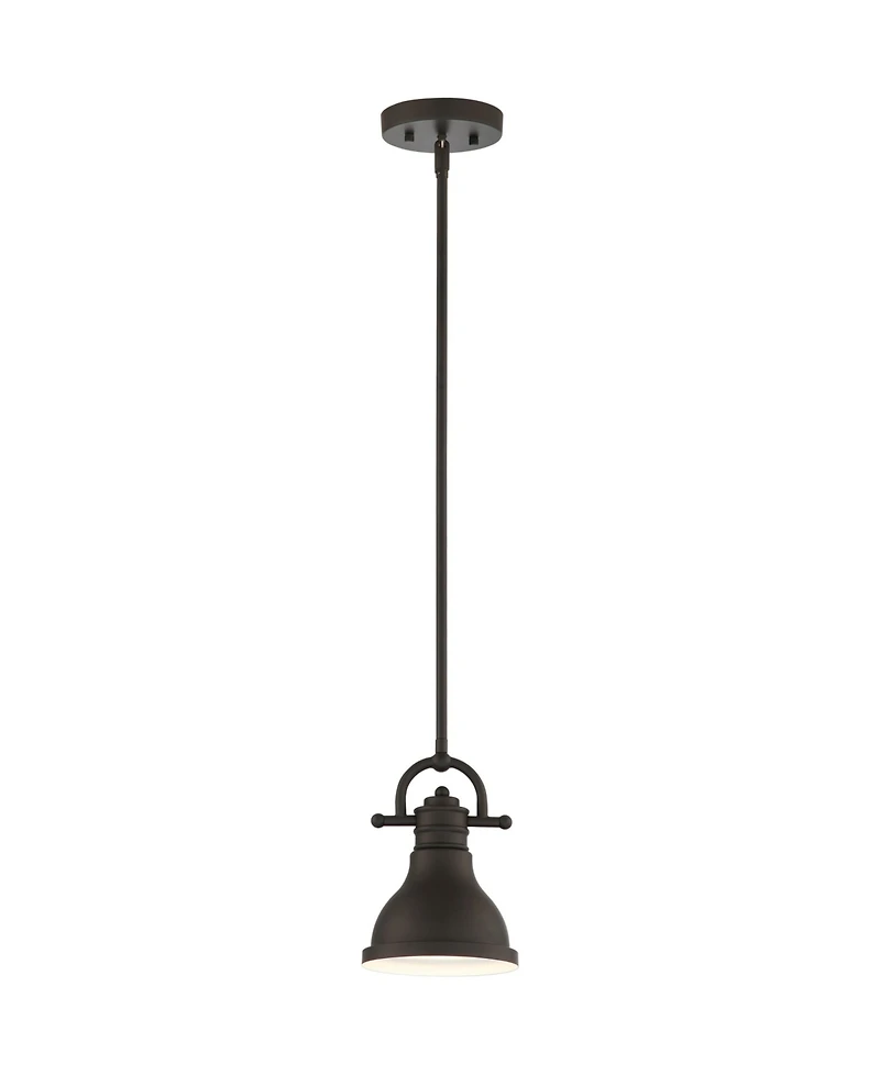 Volume Lighting 1-Light Downrod Mini Pendant