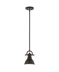 Volume Lighting 1-Light Downrod Mini Pendant