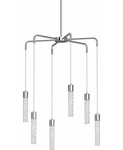 Volume Lighting Tristen Led 6-Light Chandelier