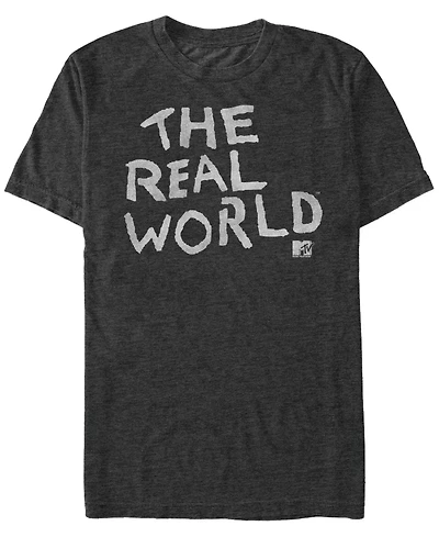 Mtv The Real-World Logo Short Sleeve T-Shirt