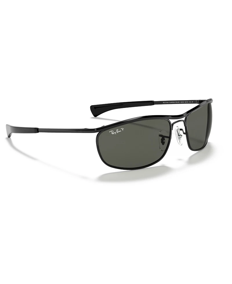 Ray-Ban Olympian I Deluxe Polarized Sunglasses, RB3119M 62