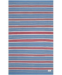 Lauren Ralph Lauren Leopold Stripe Lrl2462d Royal Blue Area Rug Collection