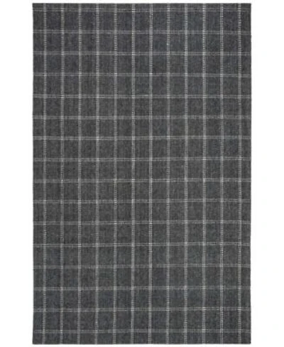 Lauren Ralph Lauren Tamworth Check Lrl6450a Charcoal Area Rug Collection