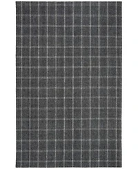 Lauren Ralph Lauren Tamworth Check Lrl6450a Charcoal Area Rug Collection