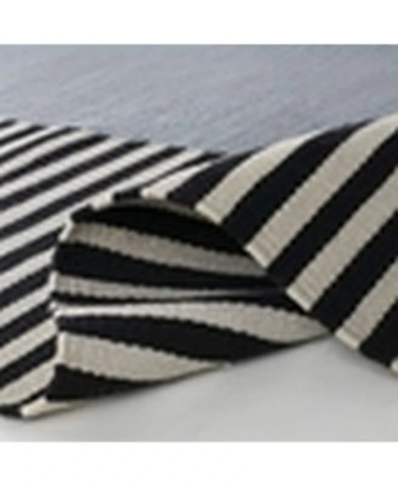 Lauren Ralph Lauren Aryn Stripe Lrl7310c Slate Area Rug Collection