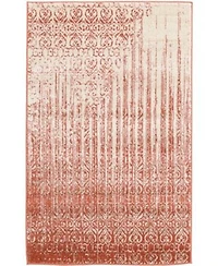 Bayshore Home Lyon Lyo2 Red Area Rug Collection