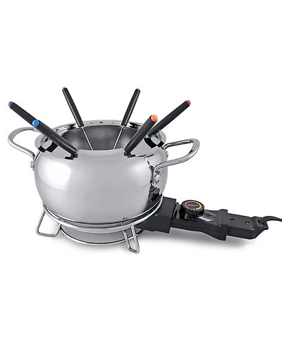 Swissmar Mont Brule 9 Piece Electric Fondue Set