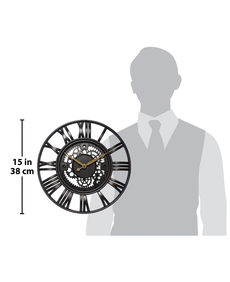 Infinity Instruments Round Wall Clock